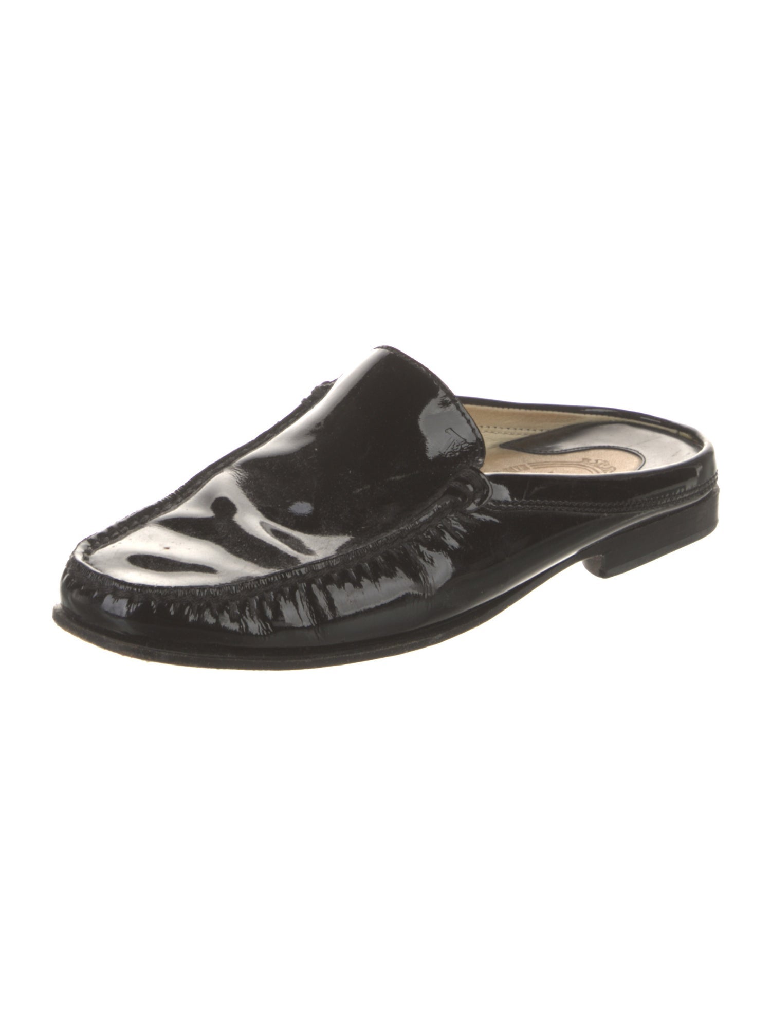 Tod's Patent Leather Mules